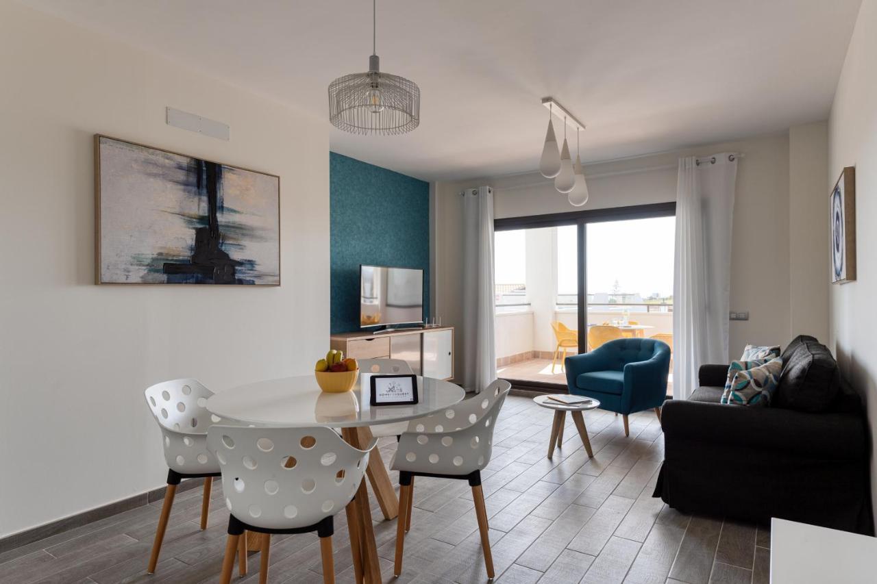 Homeforguest Apartamento En Residencia De Lujo Con Terraza Y Piscina La Guirra 外观 照片